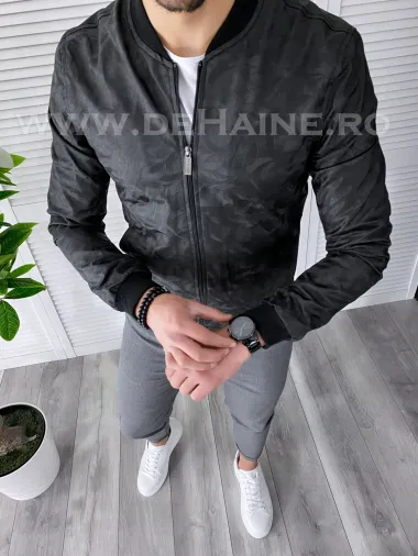 Geaca barbati toamna neagra B2886 65-1